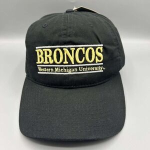 Vintage Western Michigan Broncos Hat Men NCAA The Game Strap Back Cap Cotton New